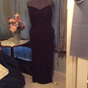 Strapless Jersey Dress